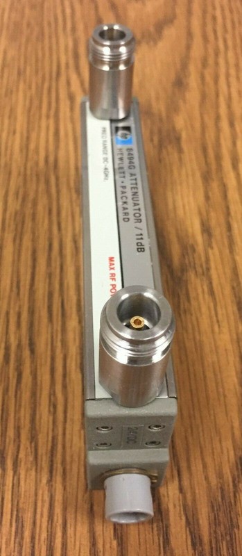 HP 8494G Programmable Step Attenuator, DC to 4 GHz, 0 to 11dB gallery