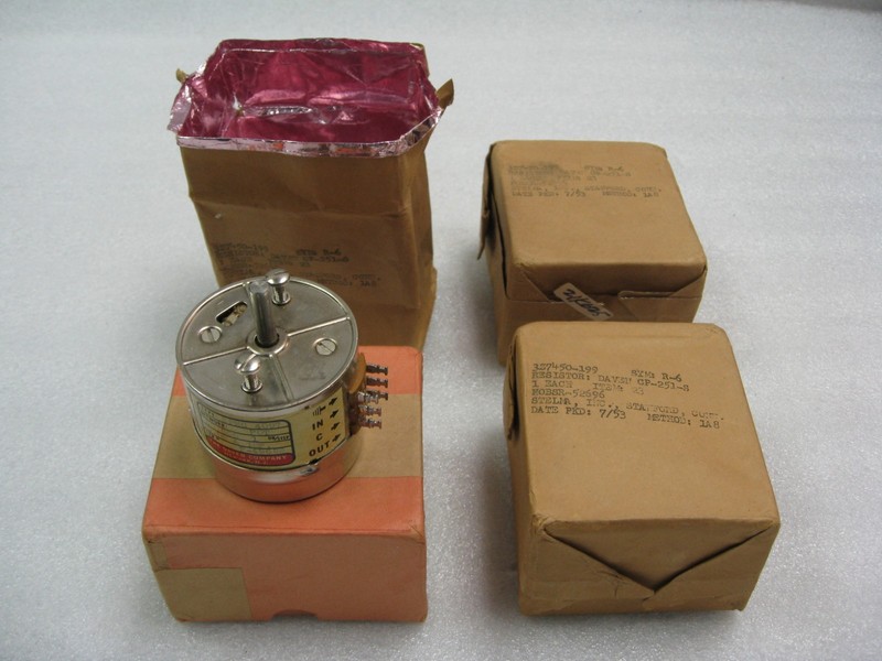 Daven CP-251-S SPEC 4097 50k Ohm 1 dB Per Step 19 dB Attenuator – Quantity (3)