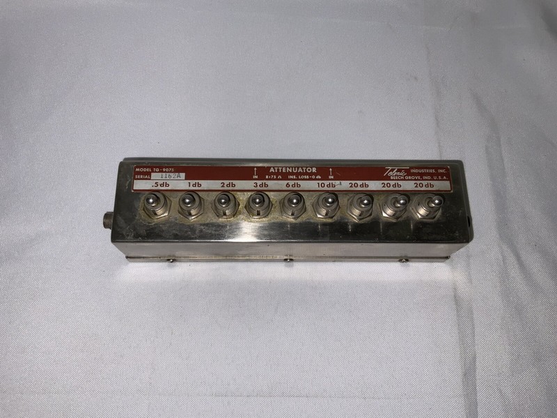 Telonic TG-9075 Attenuator .5db to 20db