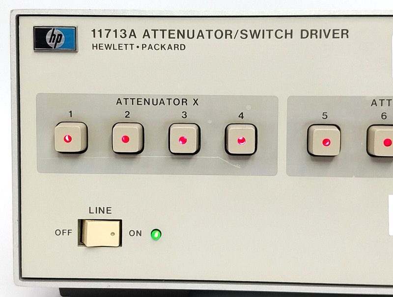Agilent (HP) 11713A Attenuator / Switch Driver (S/N: 3748A06874) Clean & Tested gallery