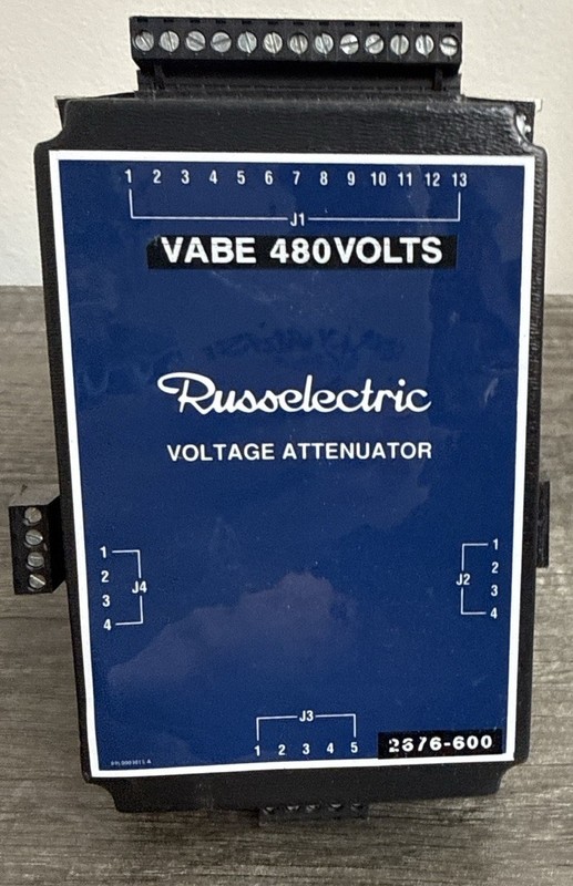 Russelectric 2676-600 Voltage Attenuator VABE 480V Industrial Module * Read