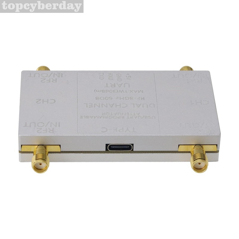 RF-8GHz-60DB Programmable Attenuator + Type-C Cable + Offline Main Control Board gallery