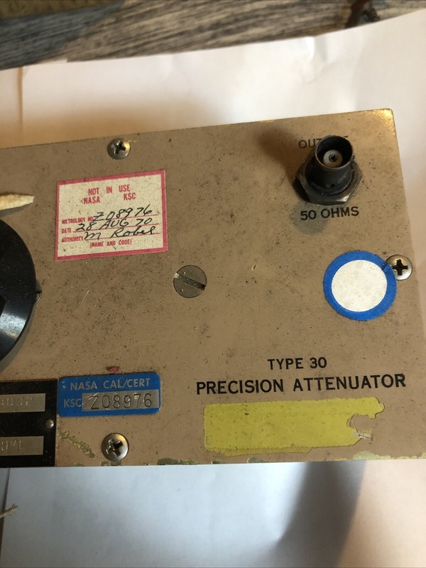 Property Of NASA Airborne Instruments Laboratory Type 30 Precision Attenuator gallery