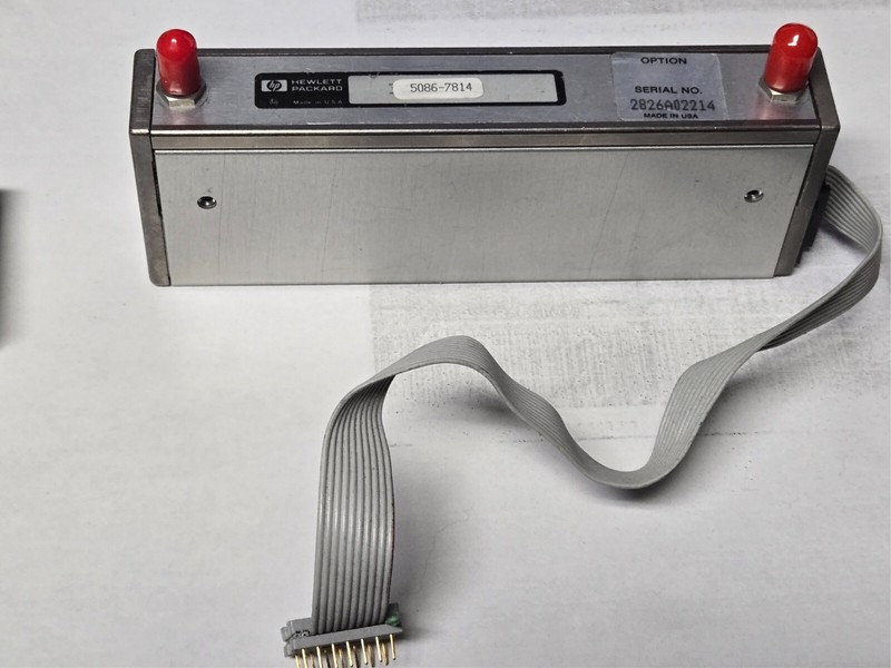 HP Agilent 5086-7814 22 GHz, 70 dB, Programmable Step Attenuator Tested! plots!