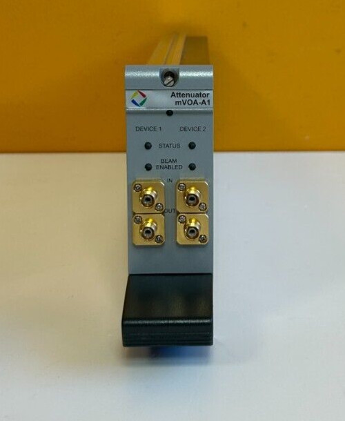 JDSU MVOA-A1DSM 750-1350 nm, 50 dB, Variable Optical Attenuator Module. Tested!