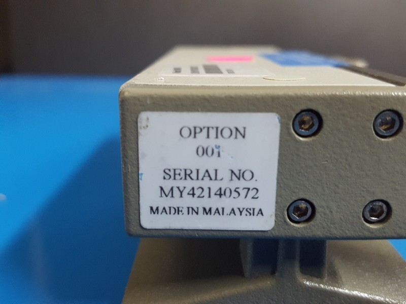 Agilent 8496G: Programmable Step Attenuator, DC-4 GHz, 110dB, W/Opt. 001 (0572) gallery