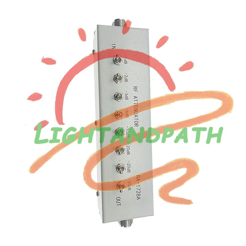 1Pcs New 0 - 82DB VARIABLE/ STEP ATTENUATOR 50 OHM for Radio Transmitter~ gallery