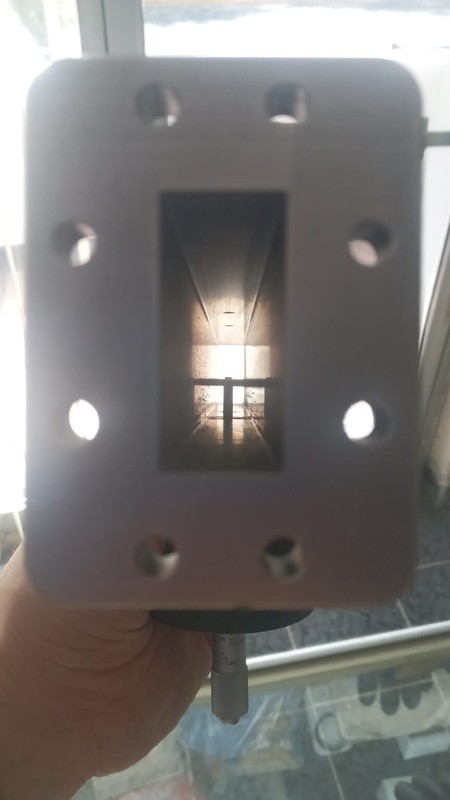 Flann Microwave variable wave guide attenuator model 14020 WR137 gallery