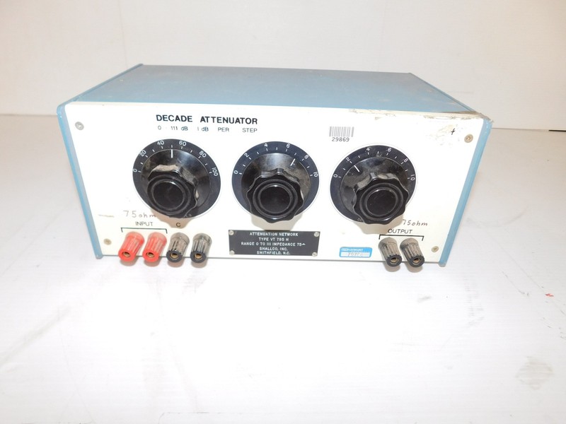 SHALLCO INC ATTENUATION NETWORK TYPE VT795H (MPR140)