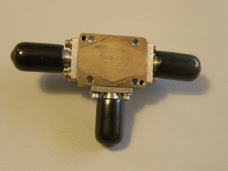 MITEQ TB0910B18P SMA RF Microwave Coaxial Triple Balanced Mixer