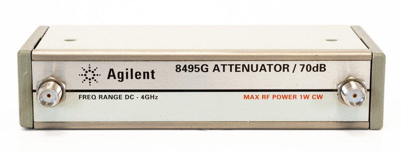 HP Agilent Keysight 8495G Attenuatore 4 GHz 70 dB 10 dB step Attenuator