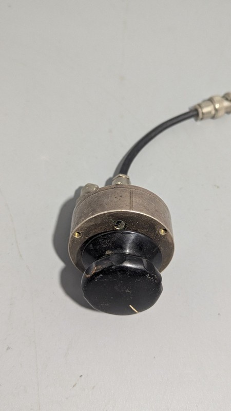 Vintage RF Coax. Adjustable Attenuator, signal level controlm Military? gallery