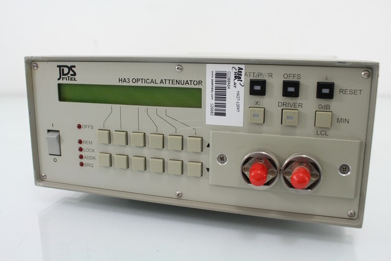 JDS Fitel JDSU HA37-10FP7 High-Precision Optical Attenuator