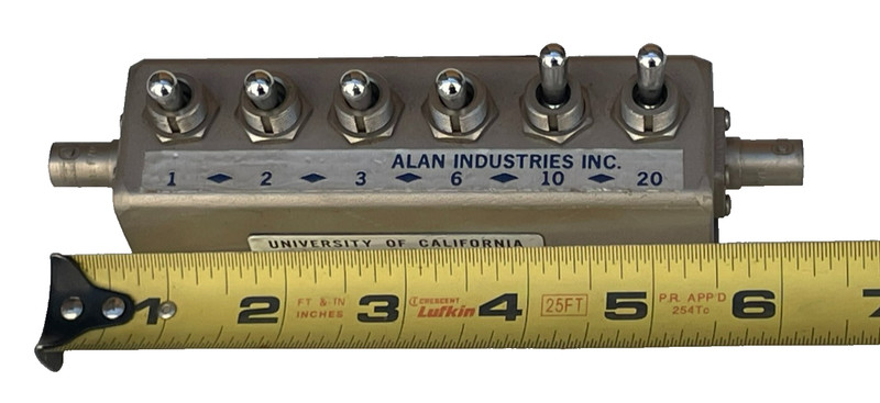 Alan Industries Inc, Attenuator Model No. 50HT42 gallery