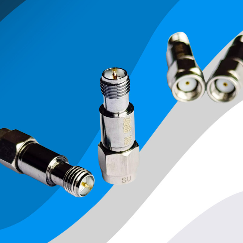 RP-SMA Reverse Polarity RF DC-8GHz DC-13GHz 20dB Fixed 10dB Microwave Attenuator
