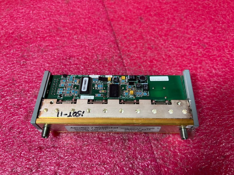 MCE Weinschel 150T-110 0-110/10 dB DC-18 GHz Step Attenuator Untested gallery