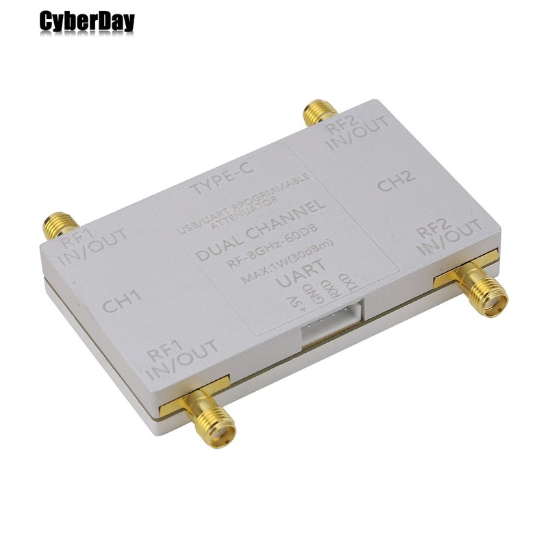RF-8GHz-60DB Dual Channel Programmable RF Attenuator (Main Unit + ) for PC gallery