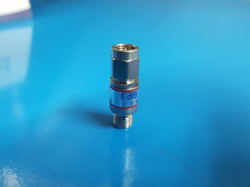 HRS AT-106: DC-18GHz 6dB Coaxial Fixed Attenuator (1284) gallery