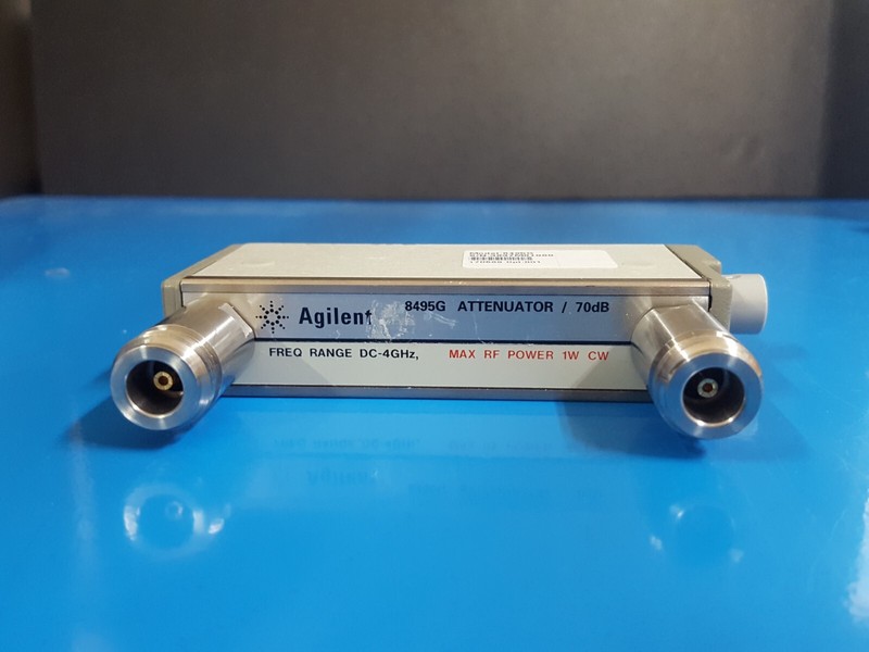 Agilent 8495G: Program Step Attenuator DC-4Ghz 70 dB, W/Opt. 001 (1000) gallery