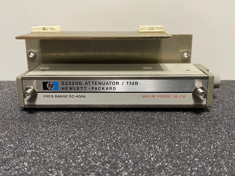 HP/Agilent/Keysight 33320G DC to 4GHz Programmable Step Attenuator, 11dB SMA (F)