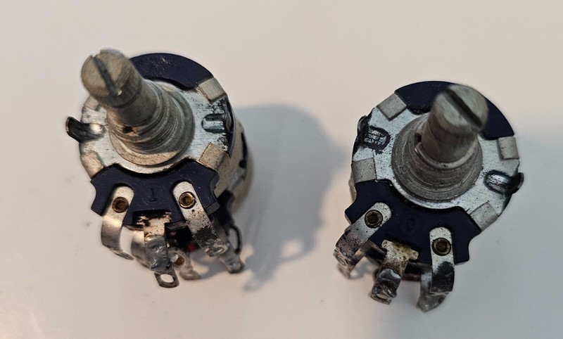 2 Vintage IRC QJ-3 TV Television Attenuators NOS 15/16" International Resistance gallery