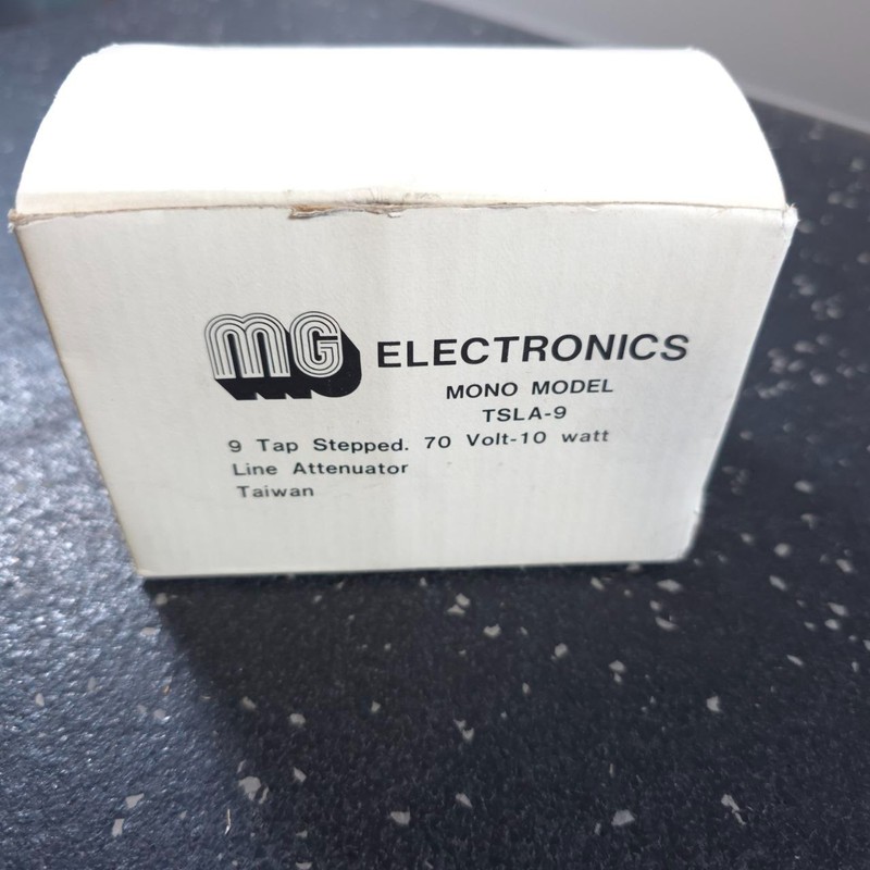MG Electronics TSLA-9 - 9 Tap Stepped, Line Attenuator