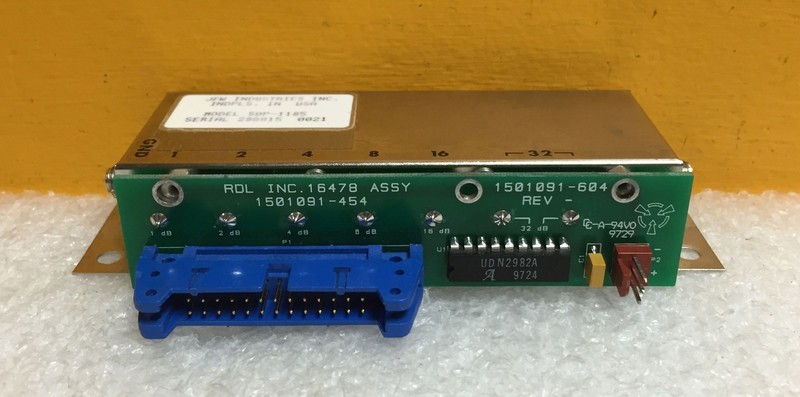 JFW Industries 50P-1185 DC to 3.0 GHz, +12 VDC SMA (F-F) Programmable Attenuator