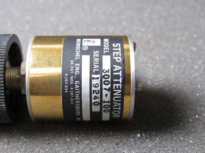 API/Weinschel 3007-100 Attenuator, Manual Step, 10dB/1 dB steps, DC-2.5 GHz, gallery