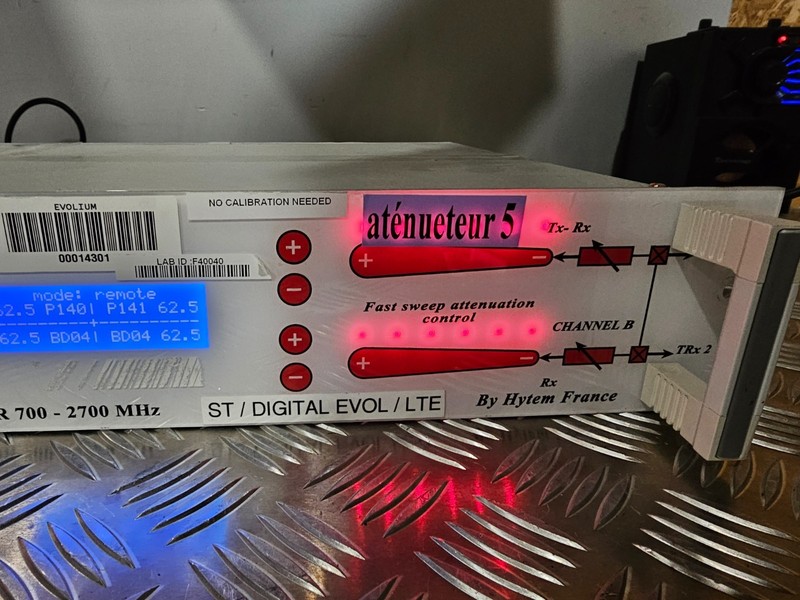 HYTEM LTE HO Simulator 700-2700MHz Attenuator 5 (05-02-242) – Powers On gallery