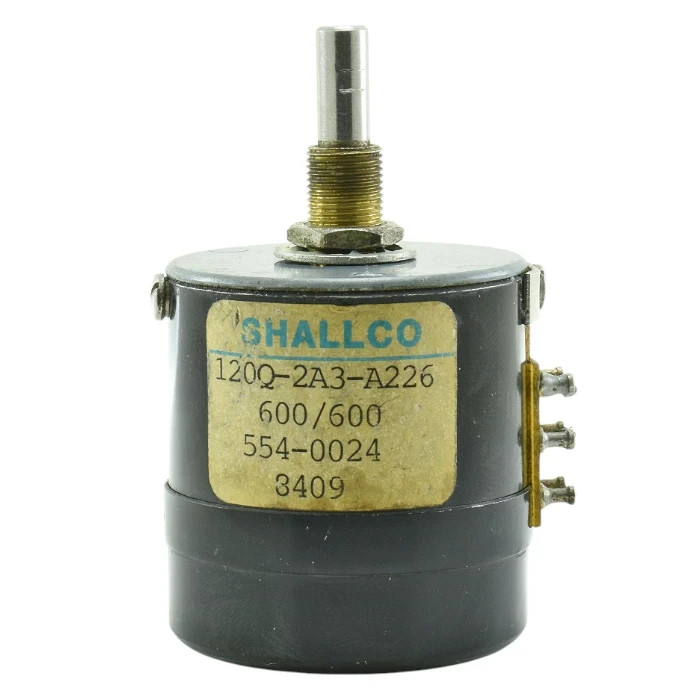 Shallco 120Q-2A3-A226 600 Ohm Attenuator 20 Step Bridged, used tested