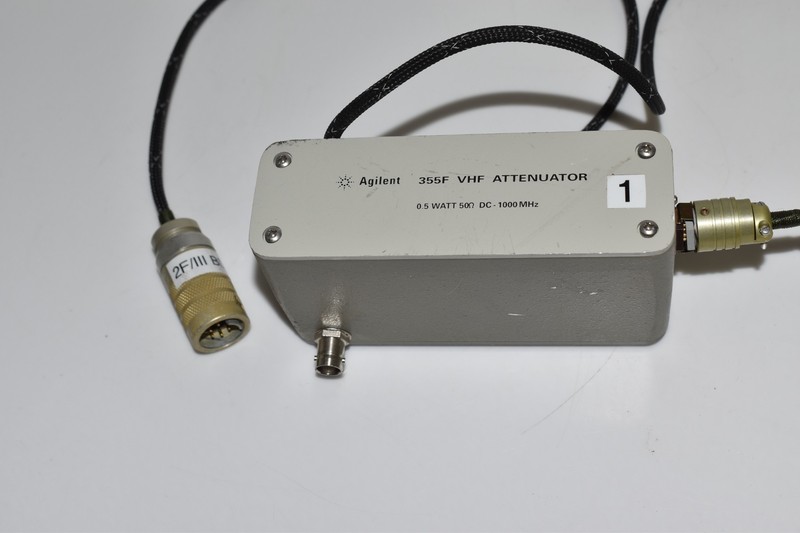 ^^ Agilent 355F VHF Attenuator DC-1000 MHz .5 watt 50 Ohms (GFL4)