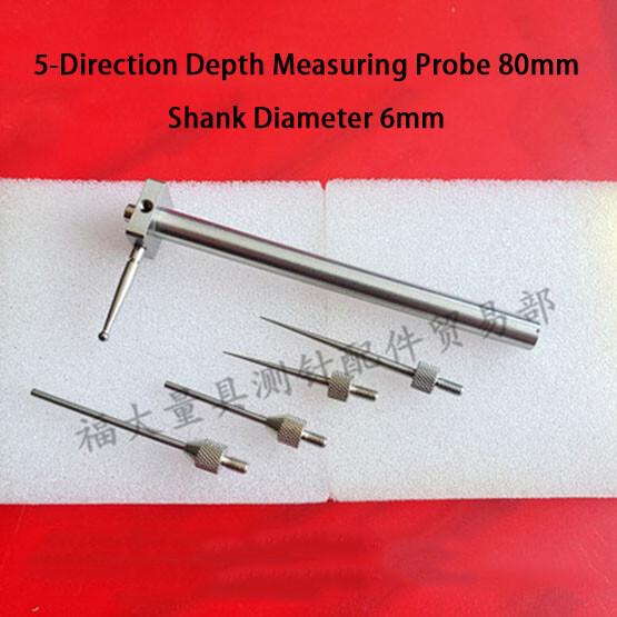 6mm 5-Direction L=60 80 120mm Height Indicator Probe gallery