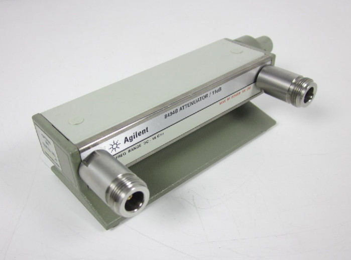 Agilent 8494B Manual Step Attenuator KEYSIGHT DC-18GHz 0-11dB 1dB step