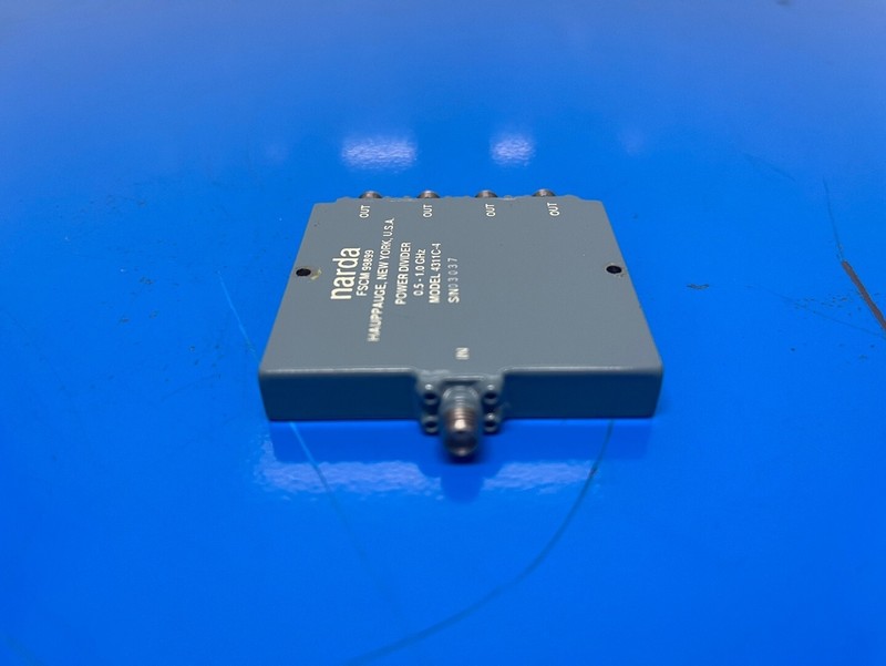 Narda 4311C-4 : Power Divider, 4-way, 0.5 to 1.0 GHz, SMA(f), 30 Watt (3037) gallery