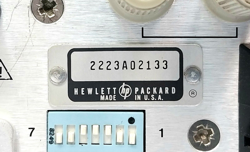HP (Agilent) 11713A Attenuator / Switch Driver (S/N: 2223A02133) Clean & Tested gallery