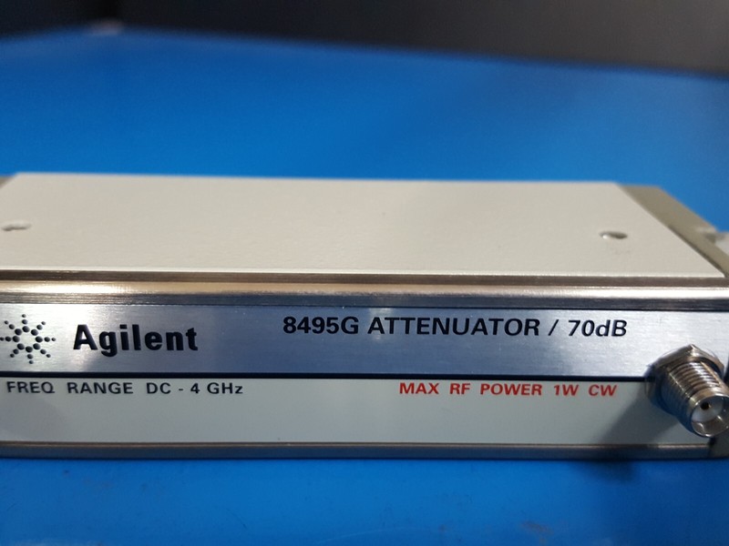 Agilent 8495G: Program Step Attenuator DC-4Ghz 70 dB (Opt. 002 011) - 0129 gallery
