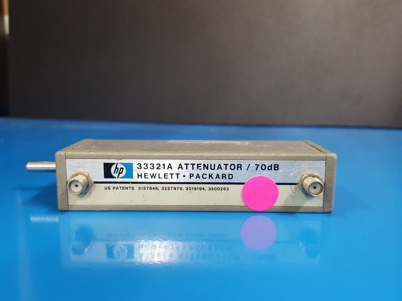 HP 33321A: Step Attenuator, 4 GHz, 70dB (1) gallery
