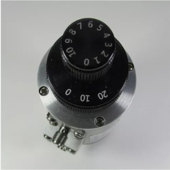 1X RF Adjustable Step Attenuator Used For JFW 50DR-055 DC-2GHz 0-30dB 1dB 2W SMA gallery