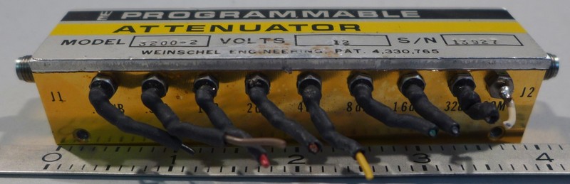 Weinschel Programmable Attenuator Model 3200-2 gallery