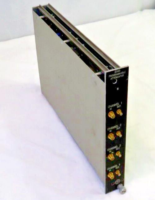 GE Quad Programmable Attenuator Card, FOR PARTS/ REPAIR
