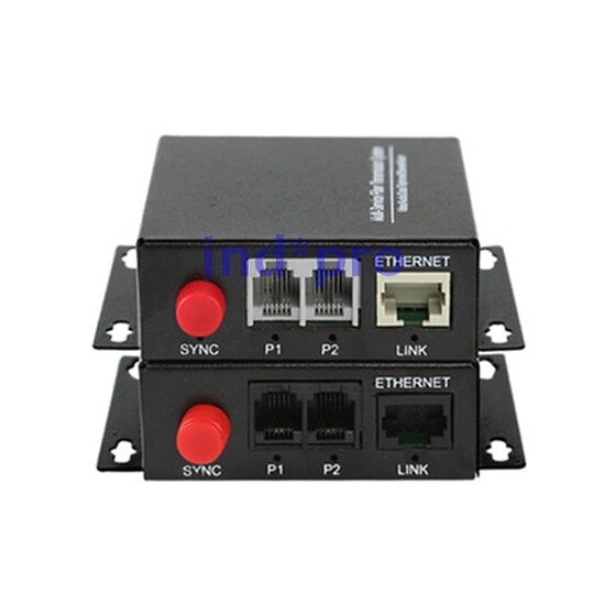 PCM Telephone Fiber Transmission 1/2/4/8/16 Port Optical Transceiver 1 Pair New gallery