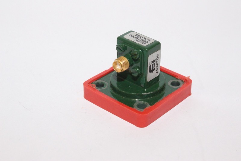 SMA to WR-62 waveguide transition 12.4-18 GHz FMI FLAN 18093SF40