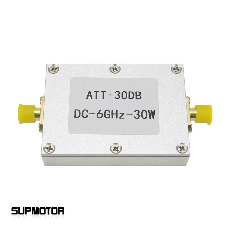 DC-6GHz 30DB RF Attenuator fixed Attenuator Female + SMA for Spectrum Analyzer gallery