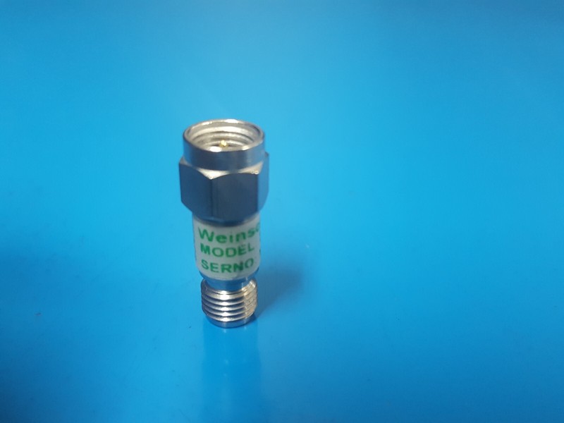 Weinschel 3T-4: Coaxial RF Attenuator, 2W DC-12.4 GHz 4dB SMA(M-F) (Y4135) gallery