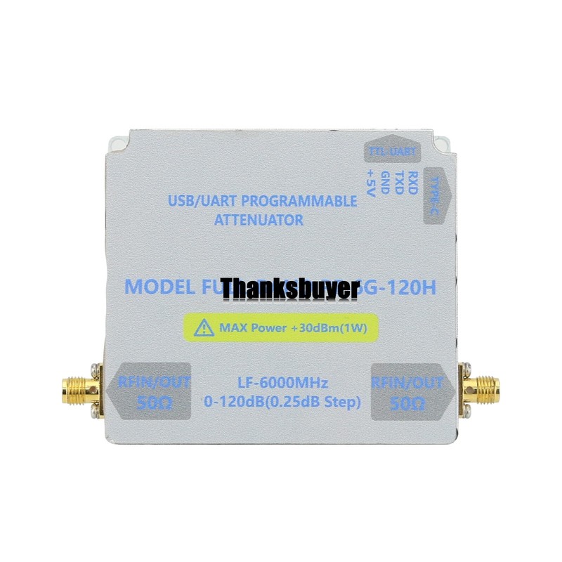 LF-6GHZ-120DB Bidirectional Digital Control RF Attenuator High+TFT Main Board gallery