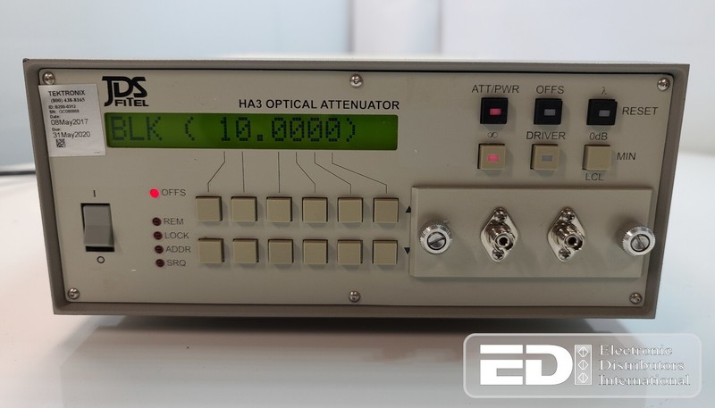 JDS Uniphase HA3 – HA37+10FP1 Optical Attenuator