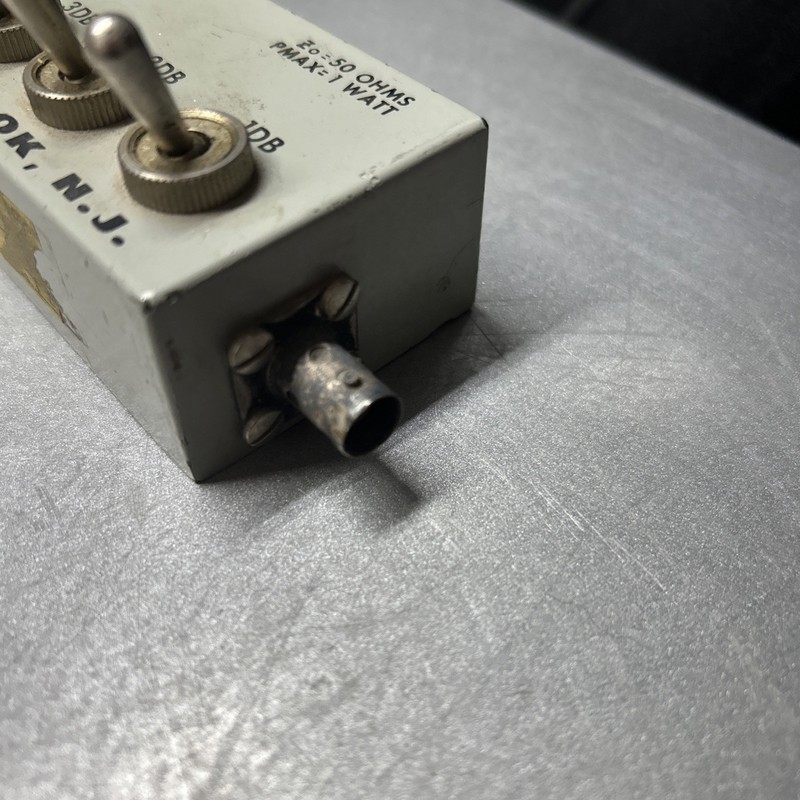 Kay Electric Attenuator Model 30-0 - 432D 50-ohm 1 Watt ~ USED ~ Untested gallery