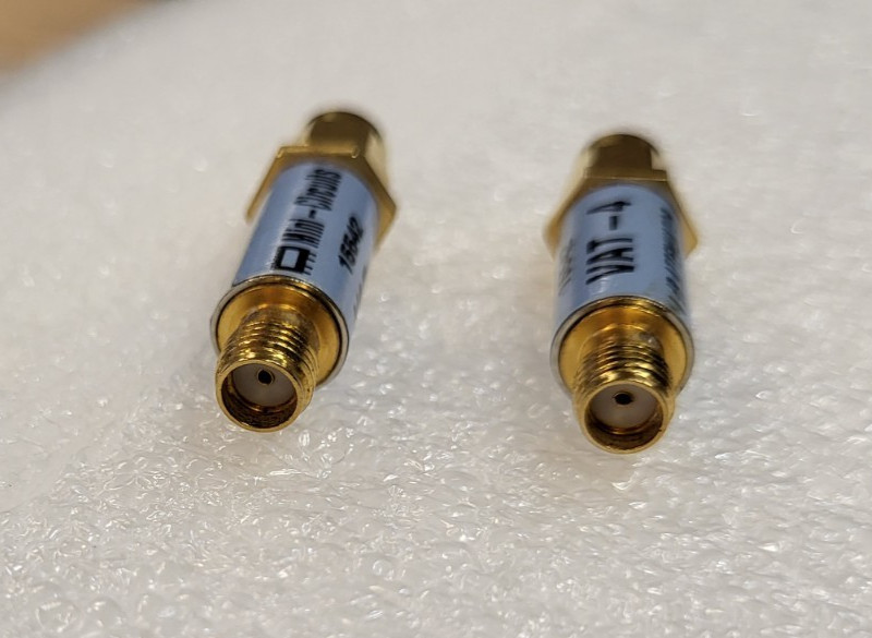 Mini-Circuits 4dB 50 Ohm Attenuator VAT-4 - SMA (Lot of 2) gallery