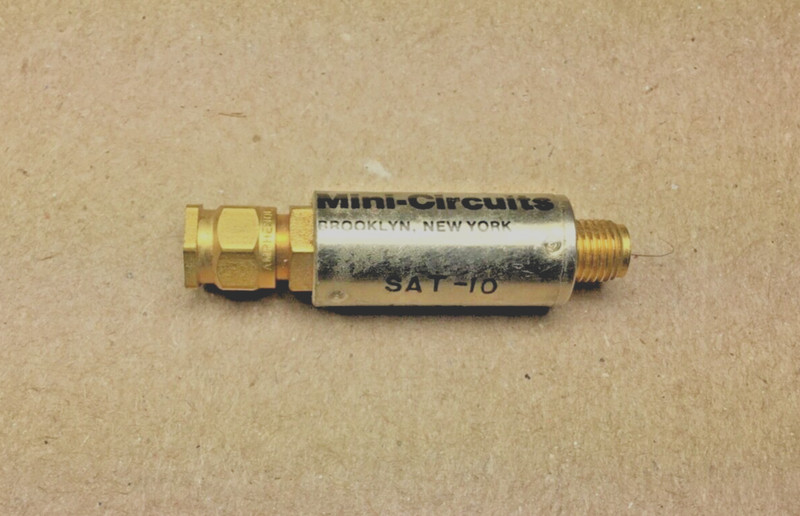 Mini-Circuit Mod. SAT-10 Attenuator 50 Ohm 10db