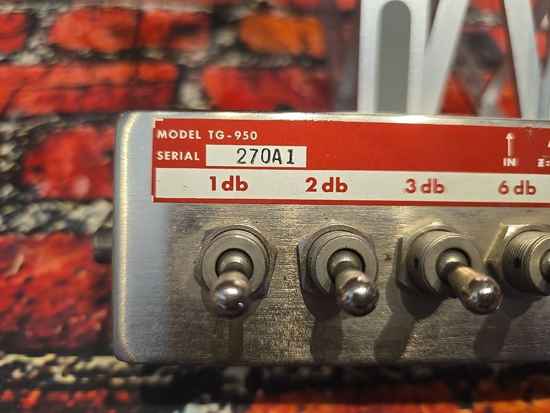 Telonic Industries - TG9050A 1db to 20db Attenuator - TESTED gallery